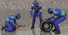 PIT STOP SAUBER 2002 CAMBIO GOMME POSTERIORE - 1/43 - Minichamps