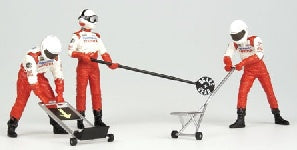 PIT STOP TOYOTA 2002 JACK SET - 1/43 - Minichamps