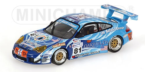 PORSCHE 911 GT3-RSR DONALDSON FISKEN NIELSEN 24H LE MANS 2004 - 1/43 - Minichamps