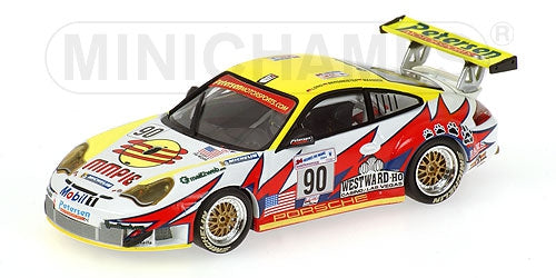 PORSCHE 911 GT3-RSR MAASSEN BERGMEISTER 24H LE MANS 2004 - 1/43 - Minichamps