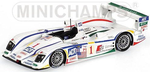AUDI R8 TEAM CHAMPION LETHO WINNERS GP OF ATLANTA 2005 - 1/43 - Minichamps
