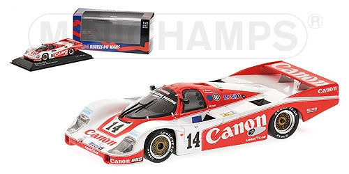PORSCHE 956 CANON PALMER LLOYD 24H LE MANS 1985 - 1/43 - Minichamps