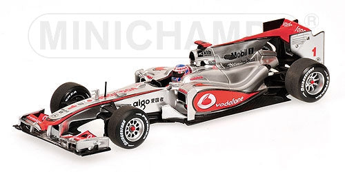 McLAREN MERCEDES MP 4/25 J. BUTTON 2010 - 1/43 - Minichamps
