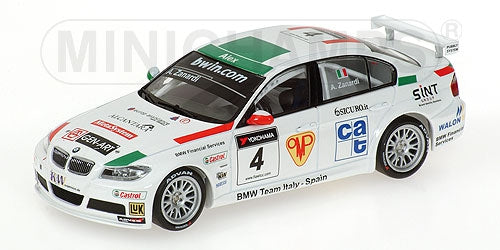 BMW 320 SI BMW ITALY ALESSANDRO ZANARDI WINNER ISTANBUL WTCC 2006 - 1/43 - Minichamps