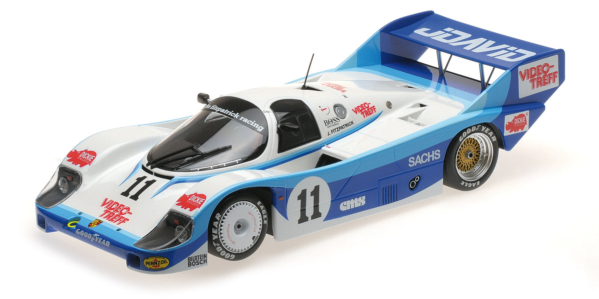 PORSCHE 956K JOHN FITZPATRICK RACING DAVID HOBBS 200 MEILEN VON NURNBERG 1983 - 1/18 - Minichamps