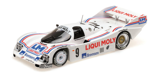PORSCHE 962C LIQUI MOLY M. WINKELHOCK 200 MEILEN VON NURNBERG 1985 - 1/18 - Minichamps