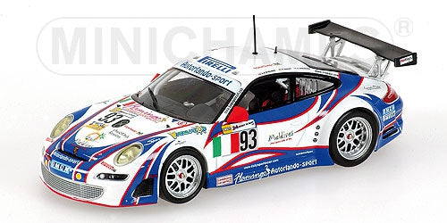 PORSCHE 911 GT3 RSR AUTORLANDO SIMONSEN 24H LE MANS 2007 - 1/43 - Minichamps