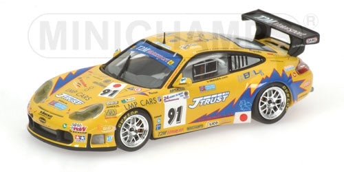 PORSCHE 911 GT3-RS T2M 24H LE MANS 2006 YAMAGISHI DE FOURNOUX - 1/43 - Minichamps