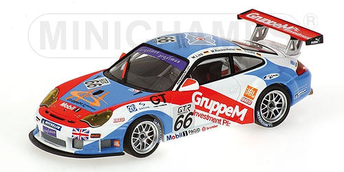 PORSCHE 911 GT3 RS ROCKENFELLER CLASS WINNER 24H SPA 2005 - 1/43 - Minichamps