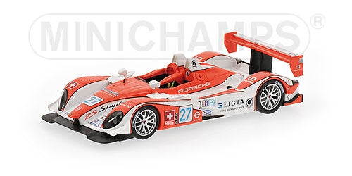 PORSCHE RS SPYDER LIENHARD THEYS 12H SEBRING 2008 - 1/43 - Minichamps