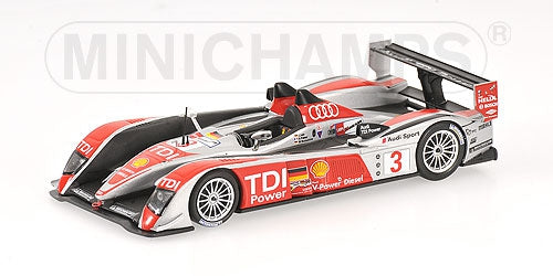AUDI R10 LUHR PREMAT ROCKENFELLER 24H LE MANS 2008 - 1/43 - Minichamps
