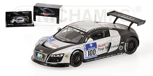 AUDI R8 LMS SCHNEIDER LUHR 24H NURBURGRING 2009 - 1/43 - Minichamps