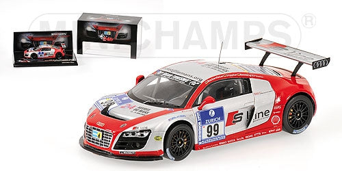 AUDI R8 LMS FASSLER ROCKENFELLER 24H NURBURGRING 2009 - 1/43 - Minichamps