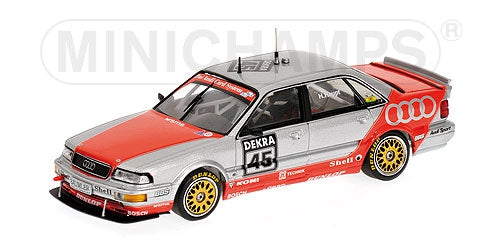 AUDI V8 TEAM SMS HUBERT HAUPT DTM 1992 - 1/43 - Minichamps