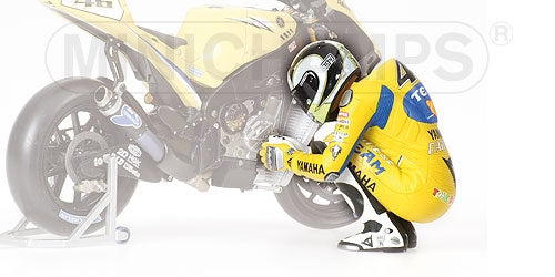 PILOTA VALENTINO ROSSI PREGARA MOTOGP 2006 - 1/12 - Minichamps