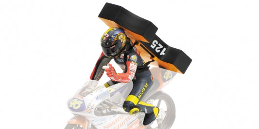 PILOTA VALENTINO ROSSI GP BRNO 1997 1ST WORLD CHAMPIONSHIP - 1/12 - Minichamps