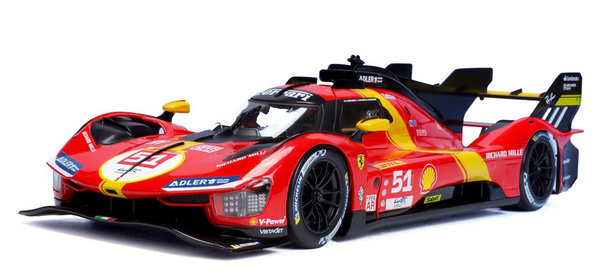 BBURAGO 1/24 – FERRARI 499P – Winner Le Mans 2023 - Five Diecast