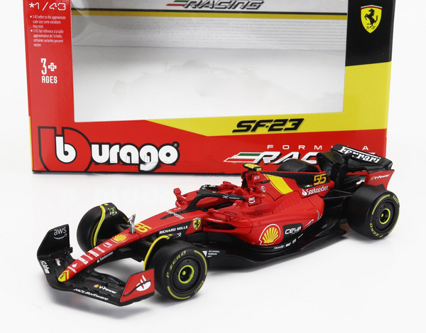 Ferrari - SF-23 n.55 Monza 2023 1:43 - Carlos Sainz - BBurago