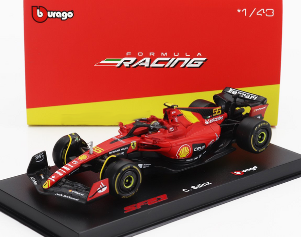 Ferrari - SF-23 n.55 (2023) 1:43 - C. Sainz - Monza GP - With Driver - BBurago