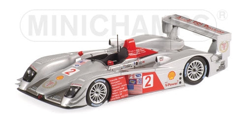 AUDI R8 WINNER ENGLAND GP LIME ROCK 2006 - 1/43 - Minichamps