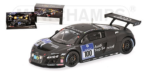 AUDI R8 LMS EKSTROM WERNER 24H NURBURGRING 2010 - 1/43 - Minichamps