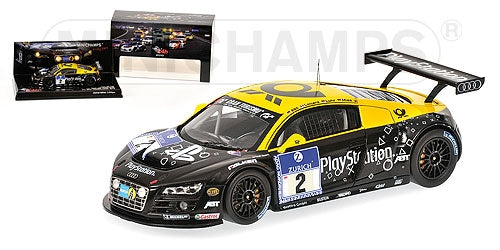 AUDI R8 LMS ABT COLLARD LUHR 24H NURBURGRING 2010 - 1/43 - Minichamps
