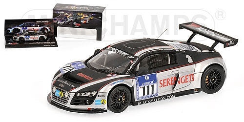 AUDI R8 LMS MEHTA WILSON 24H NURBURGRING 2010 - 1/43 - Minichamps