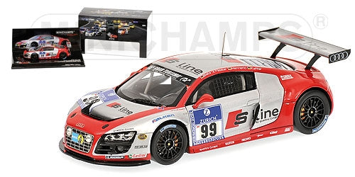 AUDI R8 LMS BIELA KAFFER 24H NURBURGRING 2010 - 1/43 - Minichamps