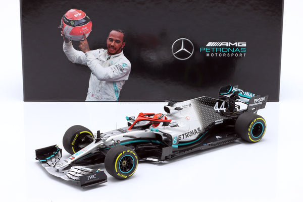 Mercedes AMG W10 1:18 - Lewis Hamilton 2019 Monaco GP - Minichamps