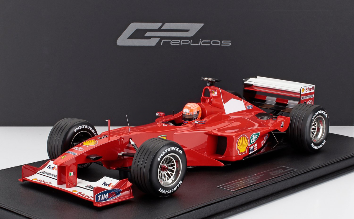 Ferrari F1-2000 1:12 GP1227CWD - nr.3 Michael Schumacher - Winner Japanese GP, Suzuka 2000 with driver) GP Replicas