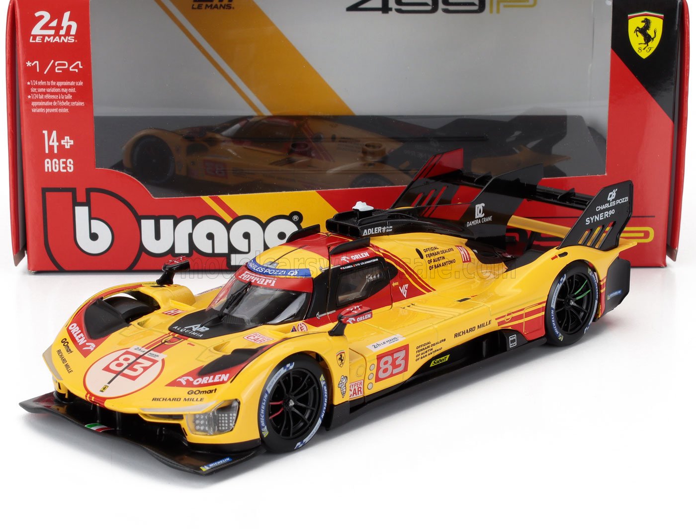 Ferrari 499P Hypercar AF CORSE N*83 2024 1:24 /Showcase - Le Mans