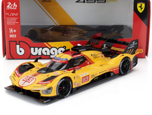 Ferrari 499P Hypercar AF CORSE N*83 2024 1:24 /Showcase - Le Mans - BBurago