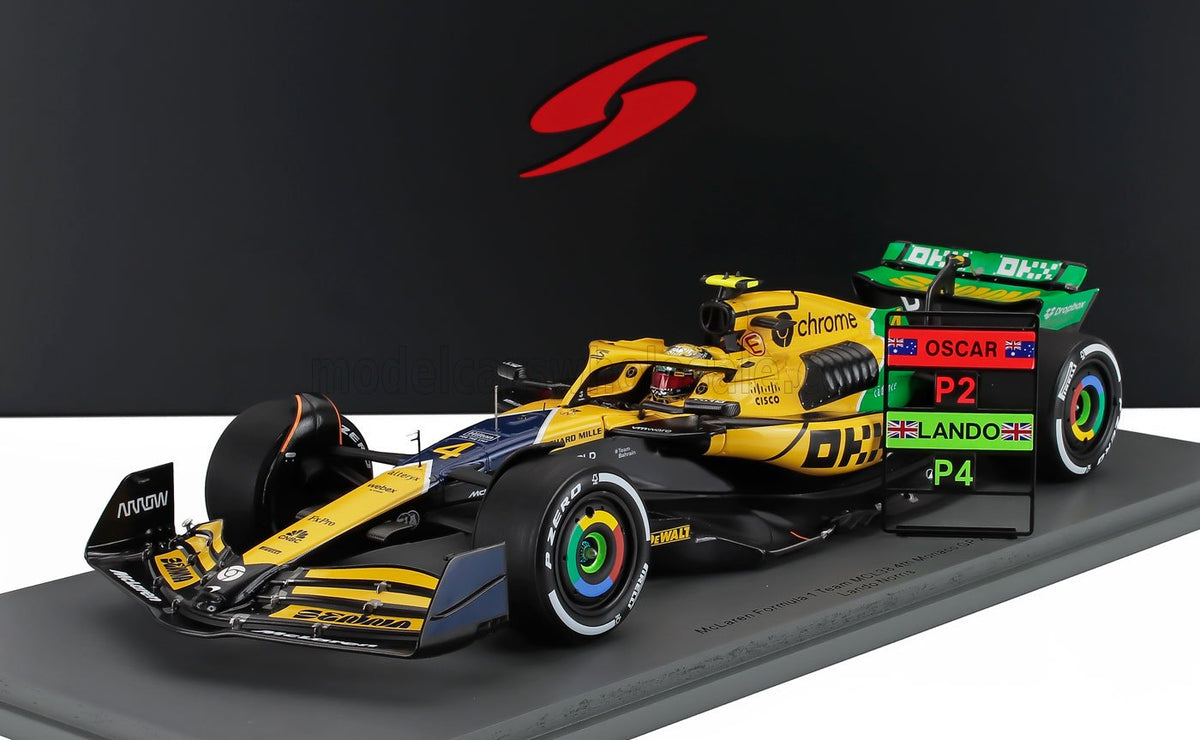 McLaren - F1 MCL38 n°4 (2024) 1:18 - Lando Norris - Monaco GP - Spark