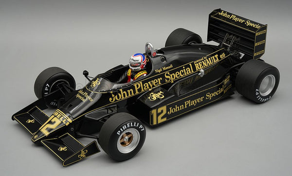 Lotus F1 94T n°12 (1983) 1:18 - European GP - Nigel Mansell - With Driver - Tecnomodel