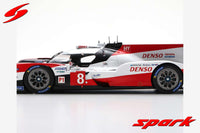 TOYOTA TS050 - Hybrid N°8 TOYOTA GAZOO (2020) 1:18 Racing Vainqueur 24H Le Mans - S. Buemi - B. Hartley - K. Nakajima  - Spark