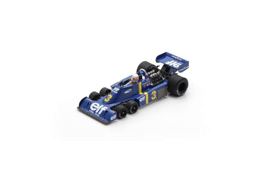 TYRRELL P34 N°3 Winner Swedish GP 1976 Jody Scheckter 1:18 - Spark - 18S1027
