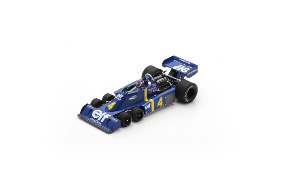TYRRELL P34 N°4 2nd GP Swedish 1976 Patrick Depailler 1:18 - Spark - 18S1028