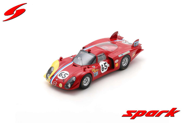 Alfa Romeo 33/2 n°65 (1968) 1:18 - 24H Le Mans - S. Trosch - K. Von Wendt - Spark