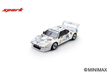 BMW M1 N°71 24H Le Mans 1981- C.Danner-L.von Bayern-P.Oberndorfer 1:18 - Spark - 18S616