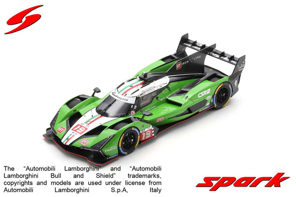 Lamborghini SC63 n°19 (2024) 1:18 - Le Mans 24H - R. Grosjean - A. Caldarelli - M. Cairoli - 18S647 - Spark