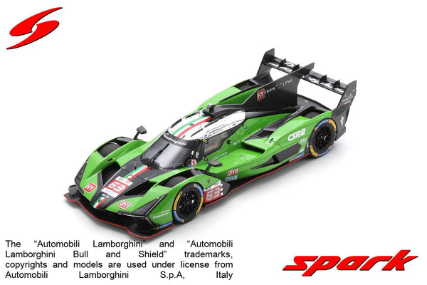 Lamborghini SC63 n°63 (2024) 1:18 - 10th Le Mans 24H - M. Bortolotti - D. Kvyat - E. Mortara - 18S651 - Spark