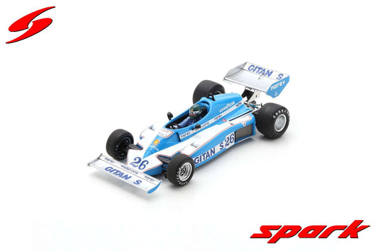 Ligier - JS7 n°26 (1977) 1:18 - Winner Sweden GP - Jacques Laffite - Spark