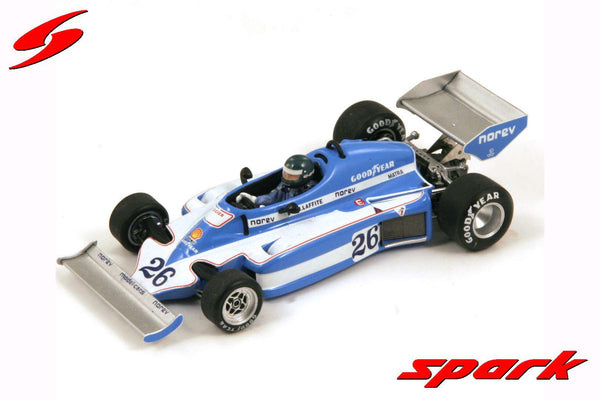 Ligier - JS5 n.26 (1976) 1:18 - 3rd Belgian GP - J. Lafitte - Spark