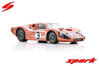 Ford GT40 Mk IV n°3 (1967) 1:18 - 24H Le Mans - M. Andretti - L. Bianchi - Spark