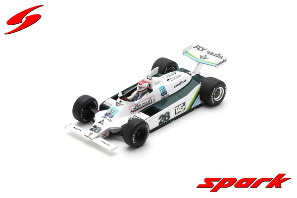 Williams FW07 No.28 Winner British GP 1979 Clay Regazzoni - Spark