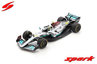 مرسيدس - AMG F1 W13E n.44 (2022) 1:18 - جائزة بلجيكا الكبرى - مع واجهة عرض - صندوق خاص - لويس هاميلتون - سبارك 