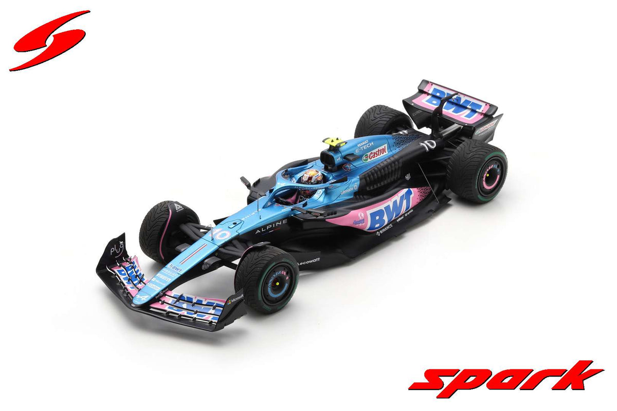 Alpine - F1 A523 n° 10 (2023) 1:18 - P. Gasly - Monaco GP - Spark ...