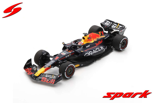 RedBull - F1 RB19 n°1 (2023) 1:18 - M. Verstappen - Winner Bahrain GP - Spark