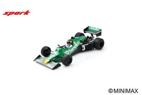 TYRRELL 012 N°3 6ème GP Pays-Bas 1983- Michele Alboreto 1:18 - Spark - 18S936