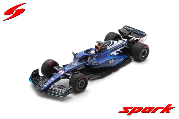 Williams - F1 FW45 n°23 (2023) 1:18 - British GP - Alex Albon - Spark